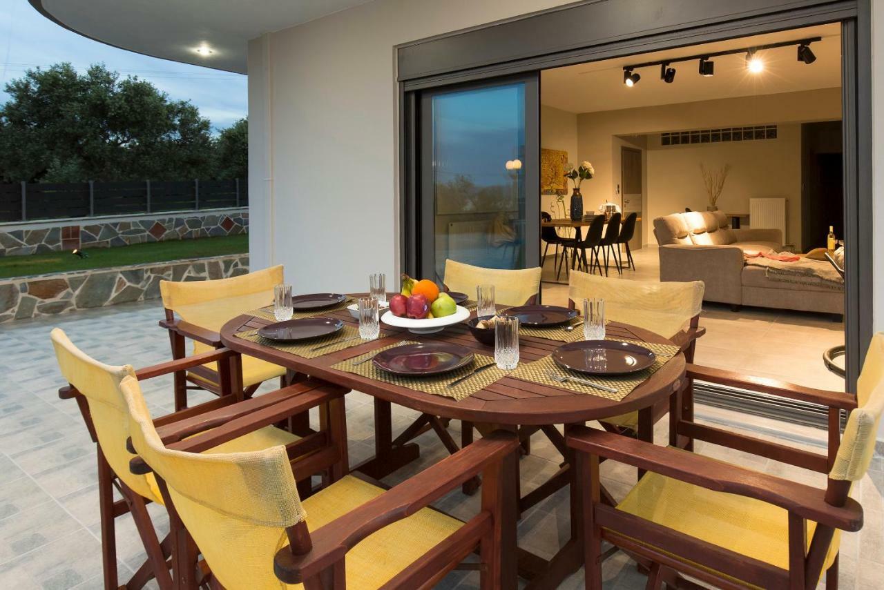 Evangelie Luxury Residence Kíssamos Buitenkant foto